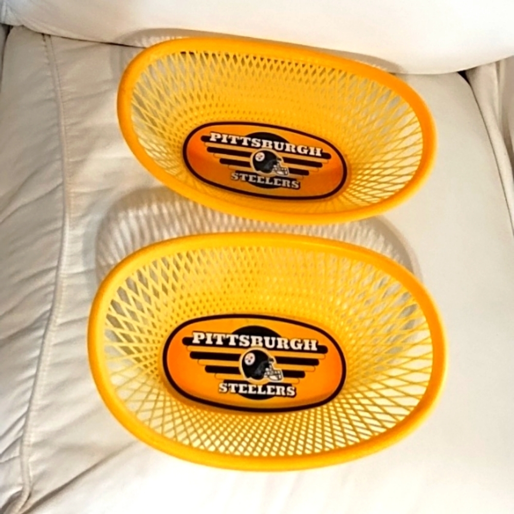 Two Pittsburgh Steelers baskets!